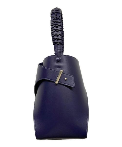 L'Avenir（ラヴェニール）L'Avenir (ラヴェニール) バゲットバッグ ネイビーの古着・服飾アイテム