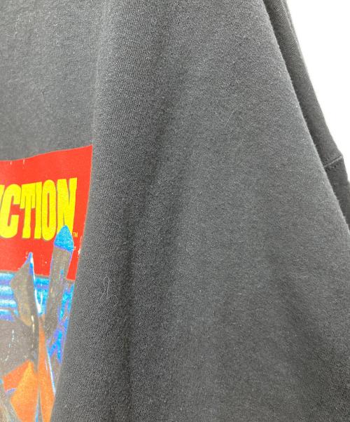 WACKO MARIA（ワコマリア）WACKO MARIA (ワコマリア) PULP FICTION (パルプフィクション) CREW NECK SWEAT ブラック サイズ:2XLの古着・服飾アイテム