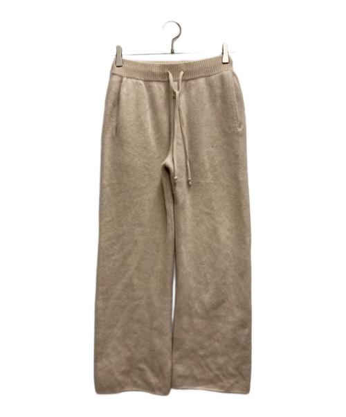 AURALEE（オーラリー）AURALEE (オーラリー) BABY CASHMERE KNIT PANTS ピンク サイズ:1の古着・服飾アイテム