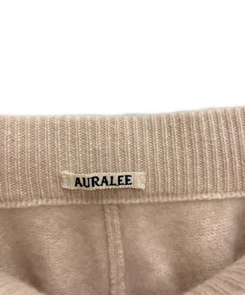AURALEE（オーラリー）AURALEE (オーラリー) BABY CASHMERE KNIT PANTS ピンク サイズ:1の古着・服飾アイテム