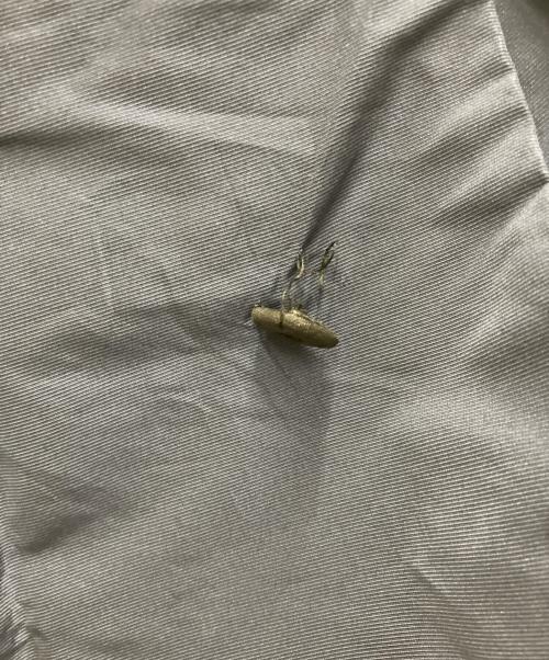 MIU MIU（ミュウミュウ）MIU MIU (ミュウミュウ) ナイロンタックミニスカート ネイビー サイズ:38の古着・服飾アイテム