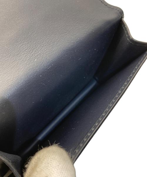 BOTTEGA VENETA（ボッテガベネタ）BOTTEGA VENETA (ボッテガベネタ) イントレチャートビジネスカードケース グリーンの古着・服飾アイテム