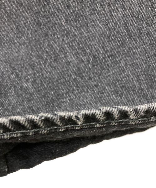 doublet（ダブレット）doublet (ダブレット) SILK DENIM PANT CUT OFF JUMPSUIT ブラック サイズ:Sの古着・服飾アイテム