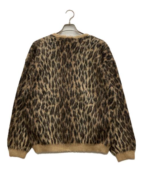 SAINT MICHAEL（セントマイケル）SAINT MICHAEL (セントマイケル) MOHAIR CARDIGAN LEOPARD ブラウン サイズ:Ⅼの古着・服飾アイテム