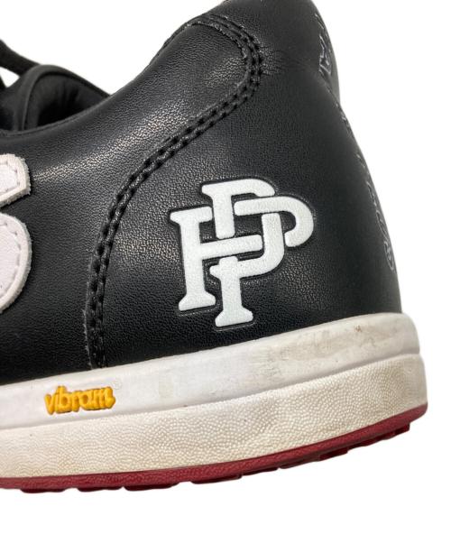 PAPAS PLUS GOLF（パパスプラスゴルフ）PAPAS PLUS GOLF (パパスプラスゴルフ) アクションレザーゴルフシューズ ブラック サイズ:US 7の古着・服飾アイテム