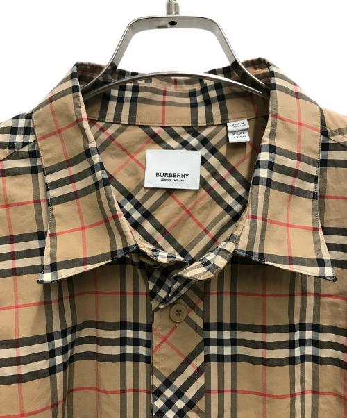 BURBERRY（バーバリー）BURBERRY (バーバリー) ノヴァチェックシャツ ベージュ サイズ:XXXLの古着・服飾アイテム