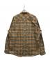 BURBERRY (バーバリー) ノヴァチェックシャツ ベージュ サイズ:XXXL：19000円