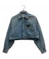 PRADA（プラダ）の古着「オーガニックデニム クロップド ジャケット」｜インディゴ