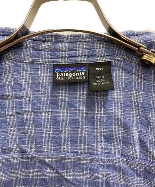 Patagonia（パタゴニア）Patagonia (パタゴニア) A/C YarnDye shirt ネイビー サイズ:Lの古着・服飾アイテム