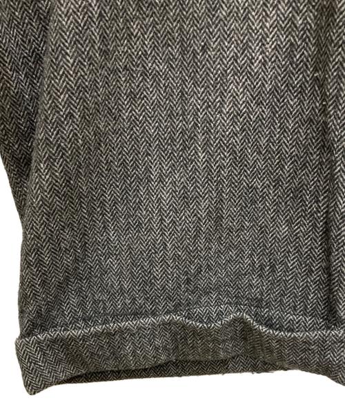 Engineered Garments（エンジニアド ガーメンツ）Engineered Garments (エンジニアードガーメンツ) ヘリンボーンタックウールパンツ グレー サイズ:Ⅿの古着・服飾アイテム