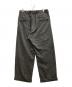 Engineered Garments (エンジニアードガーメンツ) ヘリンボーンタックウールパンツ グレー サイズ:Ⅿ：11000円