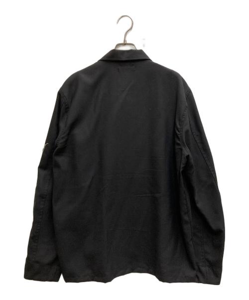 OUR LEGACY（アワーレガシー）OUR LEGACY (アワーレガシー) Black Leaf Embroidery Box Shirt ブラック サイズ:46の古着・服飾アイテム