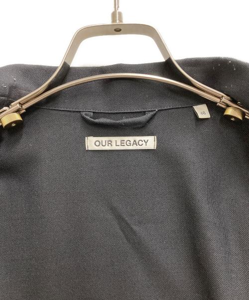 OUR LEGACY（アワーレガシー）OUR LEGACY (アワーレガシー) Black Leaf Embroidery Box Shirt ブラック サイズ:46の古着・服飾アイテム
