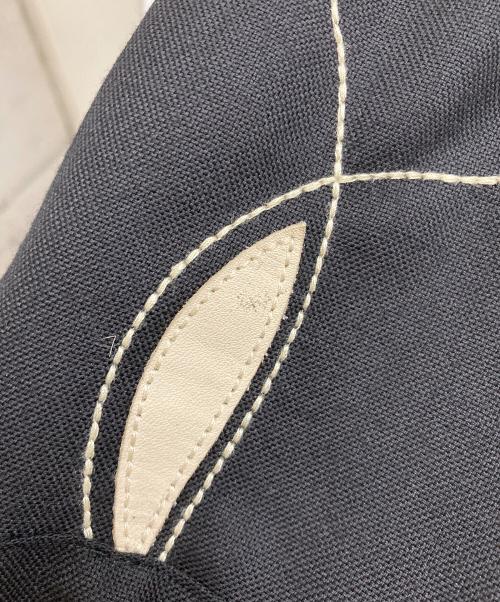 OUR LEGACY（アワーレガシー）OUR LEGACY (アワーレガシー) Black Leaf Embroidery Box Shirt ブラック サイズ:46の古着・服飾アイテム