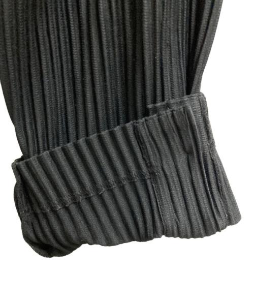 HOMME PLISSE ISSEY MIYAKE（オム プリッセ イッセイ ミヤケ）HOMME PLISSE ISSEY MIYAKE (オム プリッセ イッセイ ミヤケ) プリーツジャケット ブラック サイズ:3の古着・服飾アイテム