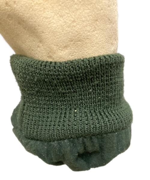 POLO RALPH LAUREN（ポロ・ラルフローレン）POLO RALPH LAUREN (ポロ・ラルフローレン) 90'S ディアスキンスタンドカラーブルゾン ベージュ サイズ:Mの古着・服飾アイテム