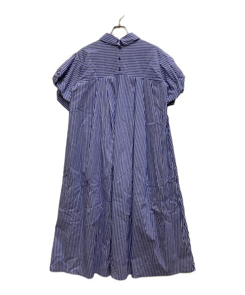 ELENDEEK（エレンディーク）ELENDEEK (エレンディーク) オーバーフォルムシャツワンピース ブルー サイズ:01の古着・服飾アイテム