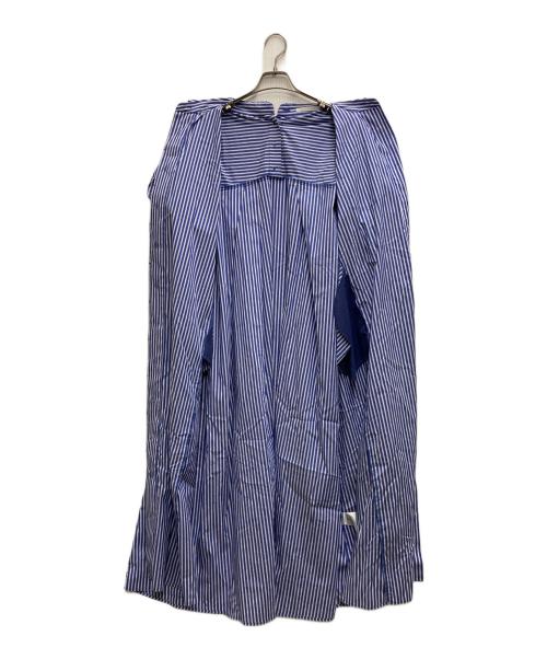 ELENDEEK（エレンディーク）ELENDEEK (エレンディーク) オーバーフォルムシャツワンピース ブルー サイズ:01の古着・服飾アイテム