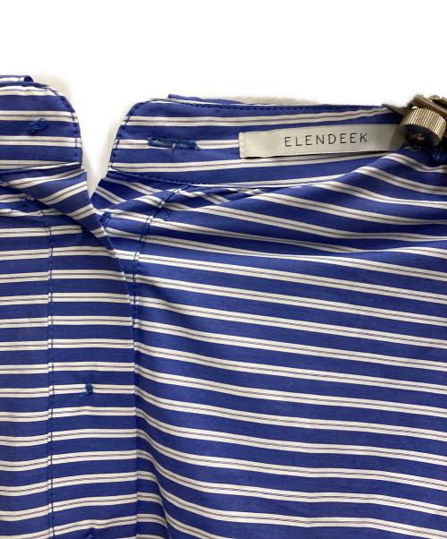 ELENDEEK（エレンディーク）ELENDEEK (エレンディーク) オーバーフォルムシャツワンピース ブルー サイズ:01の古着・服飾アイテム