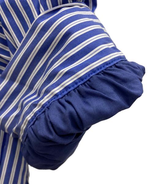 ELENDEEK（エレンディーク）ELENDEEK (エレンディーク) オーバーフォルムシャツワンピース ブルー サイズ:01の古着・服飾アイテム