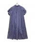ELENDEEK (エレンディーク) オーバーフォルムシャツワンピース ブルー サイズ:01：8000円
