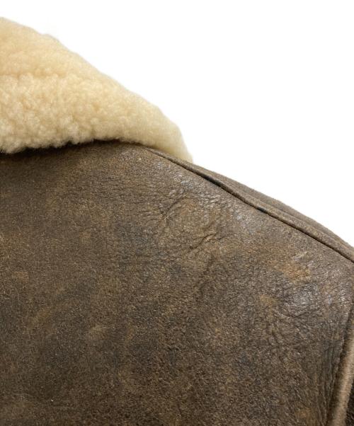 AVIREX（アヴィレックス）AVIREX (アヴィレックス) B-9 フライト ムートンジャケット ブラウン サイズ:36の古着・服飾アイテム