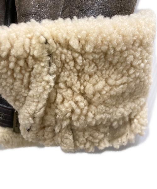 AVIREX（アヴィレックス）AVIREX (アヴィレックス) B-9 フライト ムートンジャケット ブラウン サイズ:36の古着・服飾アイテム