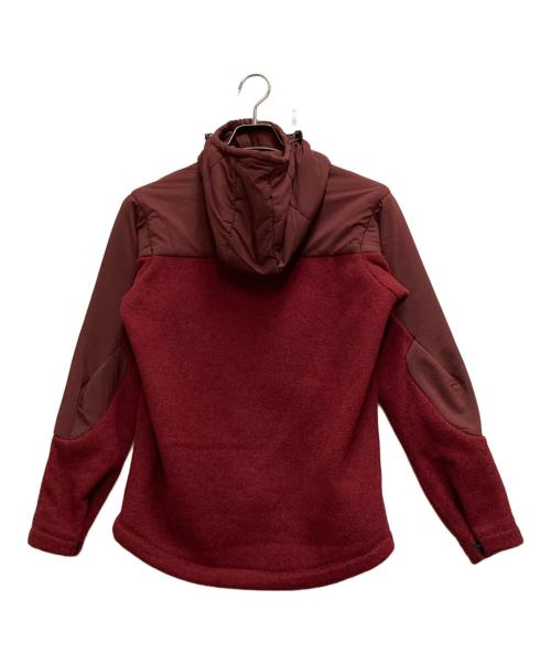 and wander（アンドワンダー）and wander (アンドワンダー) twill fleece jacket レッド サイズ:1の古着・服飾アイテム