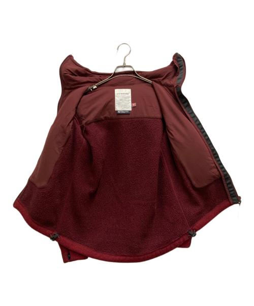 and wander（アンドワンダー）and wander (アンドワンダー) twill fleece jacket レッド サイズ:1の古着・服飾アイテム