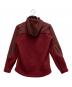 and wander (アンドワンダー) twill fleece jacket レッド サイズ:1：7000円