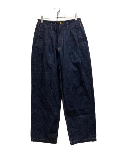 The Mongolian Choppsss（ザモンゴリアンチョップス）The Mongolian Choppsss (ザモンゴリアンチョップス) グラディエーター ボンタン -Denim- インディゴ サイズ:1の古着・服飾アイテム