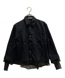 UNDERCOVER（アンダーカバー）の古着「コットンフレアシャツ」｜ブラック