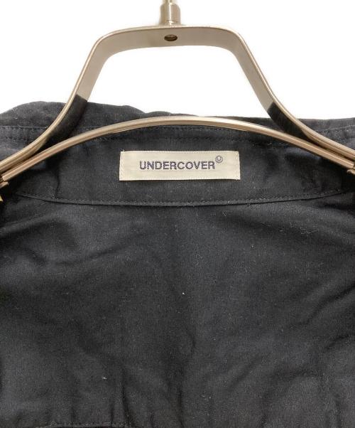 UNDERCOVER（アンダーカバー）UNDERCOVER (アンダーカバー) コットンフレアシャツ ブラック サイズ:1の古着・服飾アイテム