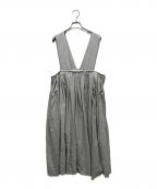 COMME des GARCONS GIRLコムデギャルソンガール）の古着「ジャンパースカート」｜グレー