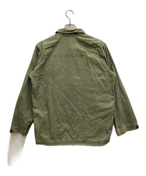 USMC（ユーエスエムシー）USMC (ユーエスエムシー) 40`s P-44 HBTジャケット グリーン サイズ:不明の古着・服飾アイテム