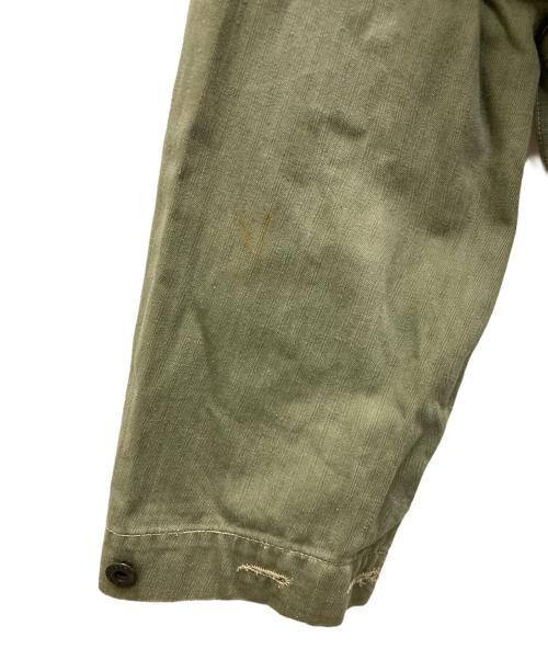 USMC（ユーエスエムシー）USMC (ユーエスエムシー) 40`s P-44 HBTジャケット グリーン サイズ:不明の古着・服飾アイテム