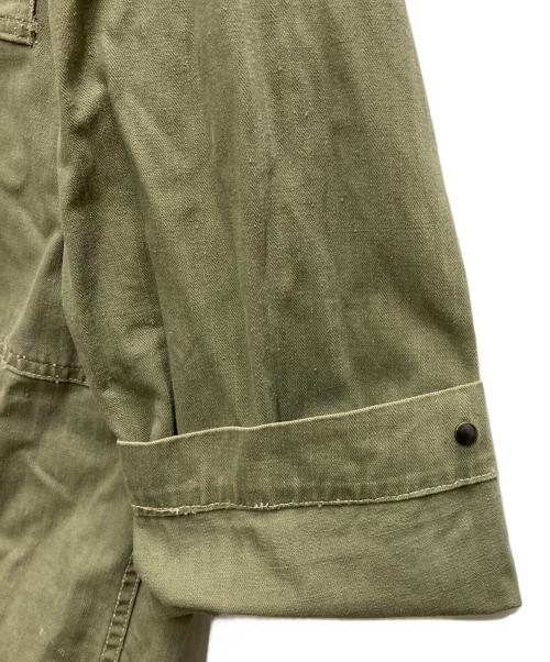 USMC（ユーエスエムシー）USMC (ユーエスエムシー) 40`s P-44 HBTジャケット グリーン サイズ:不明の古着・服飾アイテム