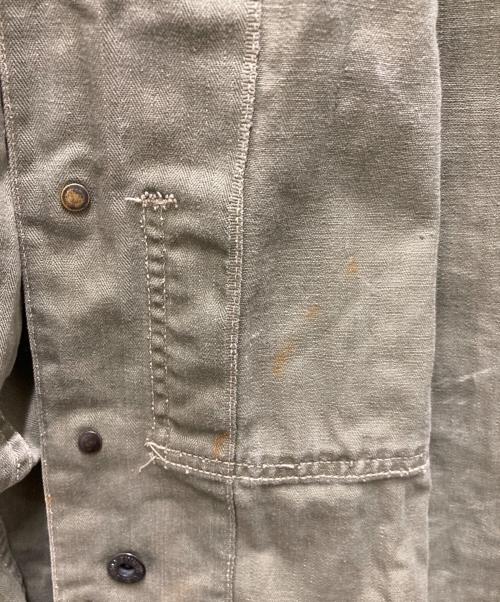 USMC（ユーエスエムシー）USMC (ユーエスエムシー) 40`s P-44 HBTジャケット グリーン サイズ:不明の古着・服飾アイテム