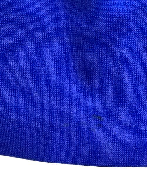 SHINYA KOZUKA（シンヤコズカ）SHINYA KOZUKA (シンヤコズカ) KNITTED BAGGY ブルー サイズ:Lの古着・服飾アイテム