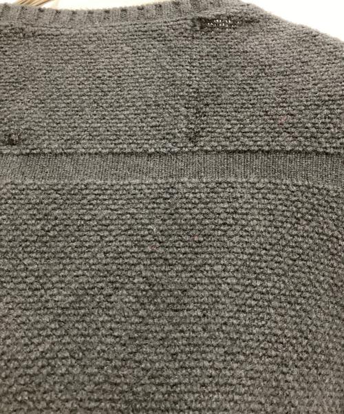 meanswhile（ミーンズワイル）meanswhile (ミーンズワイル) Knit Luggage Vest ブラック サイズ:3の古着・服飾アイテム