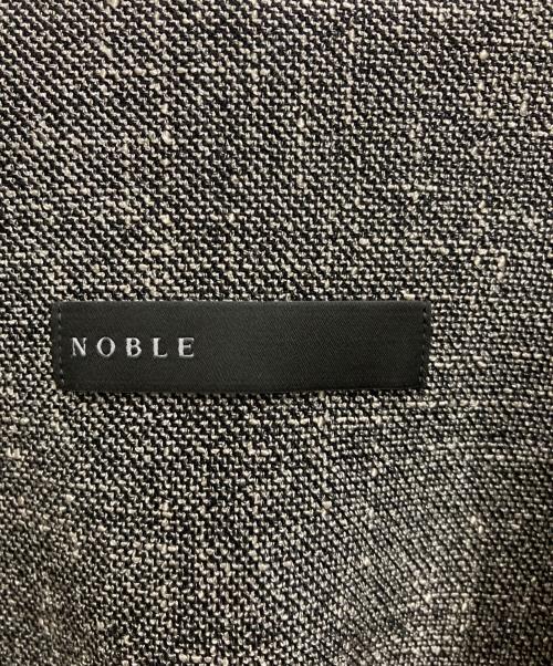 Noble（ノーブル）Noble (ノーブル) スポンジボンディングワンピース グレー サイズ:38の古着・服飾アイテム