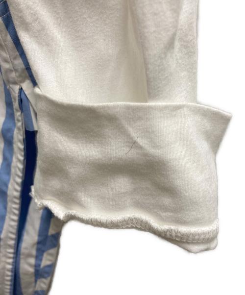 MARNI（マルニ）MARNI (マルニ) シャツ生地ドッキングL/S TEE ホワイト サイズ:40の古着・服飾アイテム