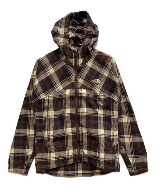 THE NORTHFACE PURPLELABEL（ザ・ノースフェイス パープルレーベル）THE NORTHFACE PURPLELABEL (ザ・ノースフェイス パープルレーベル) チェックパーカー ブラウン サイズ:Sの古着・服飾アイテム