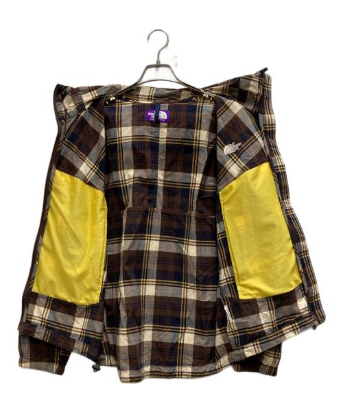 THE NORTHFACE PURPLELABEL（ザ・ノースフェイス パープルレーベル）THE NORTHFACE PURPLELABEL (ザ・ノースフェイス パープルレーベル) チェックパーカー ブラウン サイズ:Sの古着・服飾アイテム
