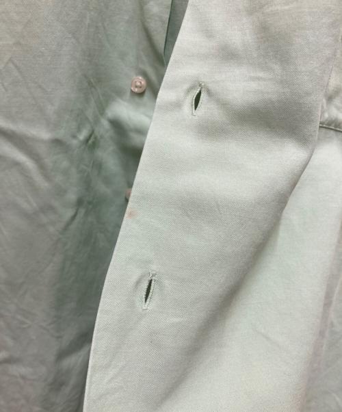 POLO RALPH LAUREN（ポロ・ラルフローレン）POLO RALPH LAUREN (ポロ・ラルフローレン) シルク混オープンカラーシャツ グリーン サイズ:Lの古着・服飾アイテム