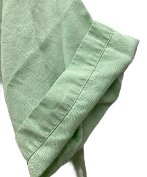 POLO RALPH LAUREN（ポロ・ラルフローレン）POLO RALPH LAUREN (ポロ・ラルフローレン) シルク混オープンカラーシャツ グリーン サイズ:Lの古着・服飾アイテム