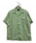 POLO RALPH LAUREN（ポロ・ラルフローレン）の古着「シルク混オープンカラーシャツ」｜グリーン