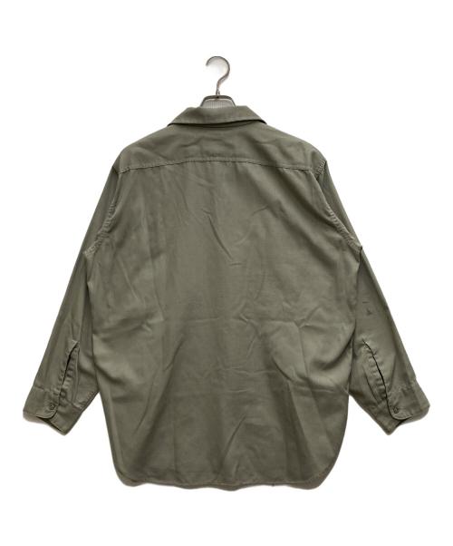 Sears（シアーズ）Sears (シアーズ) 60's コットンツイルヴィンテージワークシャツ グレー サイズ:不明の古着・服飾アイテム