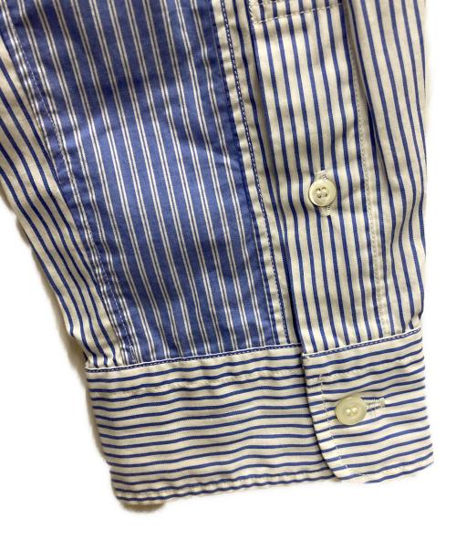 eYe COMME des GARCONS JUNYAWATANABE MAN（アイ コム デ ギャルソン ジュンヤ ワタナベ マン）eYe COMME des GARCONS JUNYAWATANABE MAN (アイ コム デ ギャルソン ジュンヤ ワタナベ マン) 長袖シャツ ブルー サイズ:Ⅼの古着・服飾アイテム