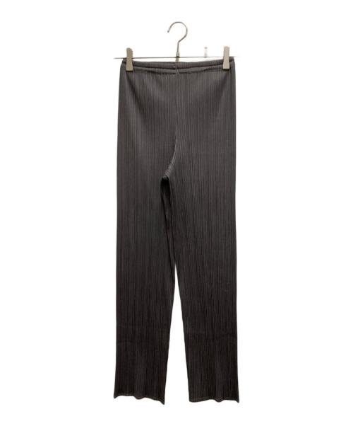 PLEATS PLEASE（プリーツプリーズ）PLEATS PLEASE (プリーツプリーズ) プリーツ加工 パンツ グレー サイズ:1の古着・服飾アイテム